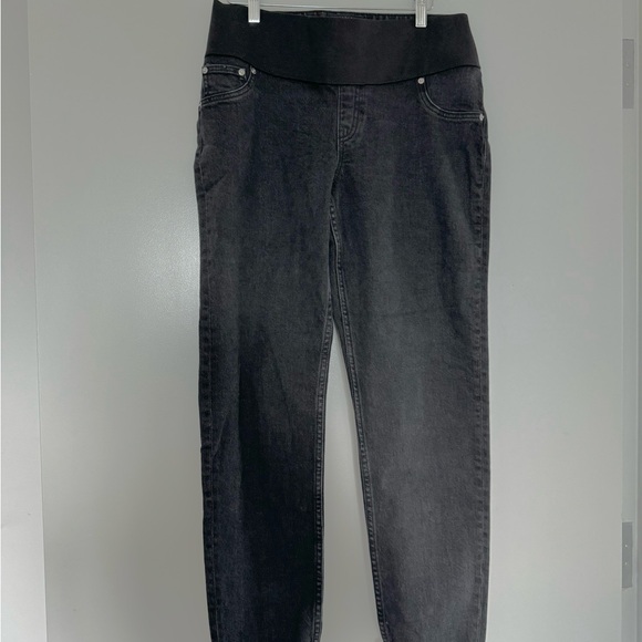 ASOS Design Maternity Charcoal Jeans - Picture 2 of 6